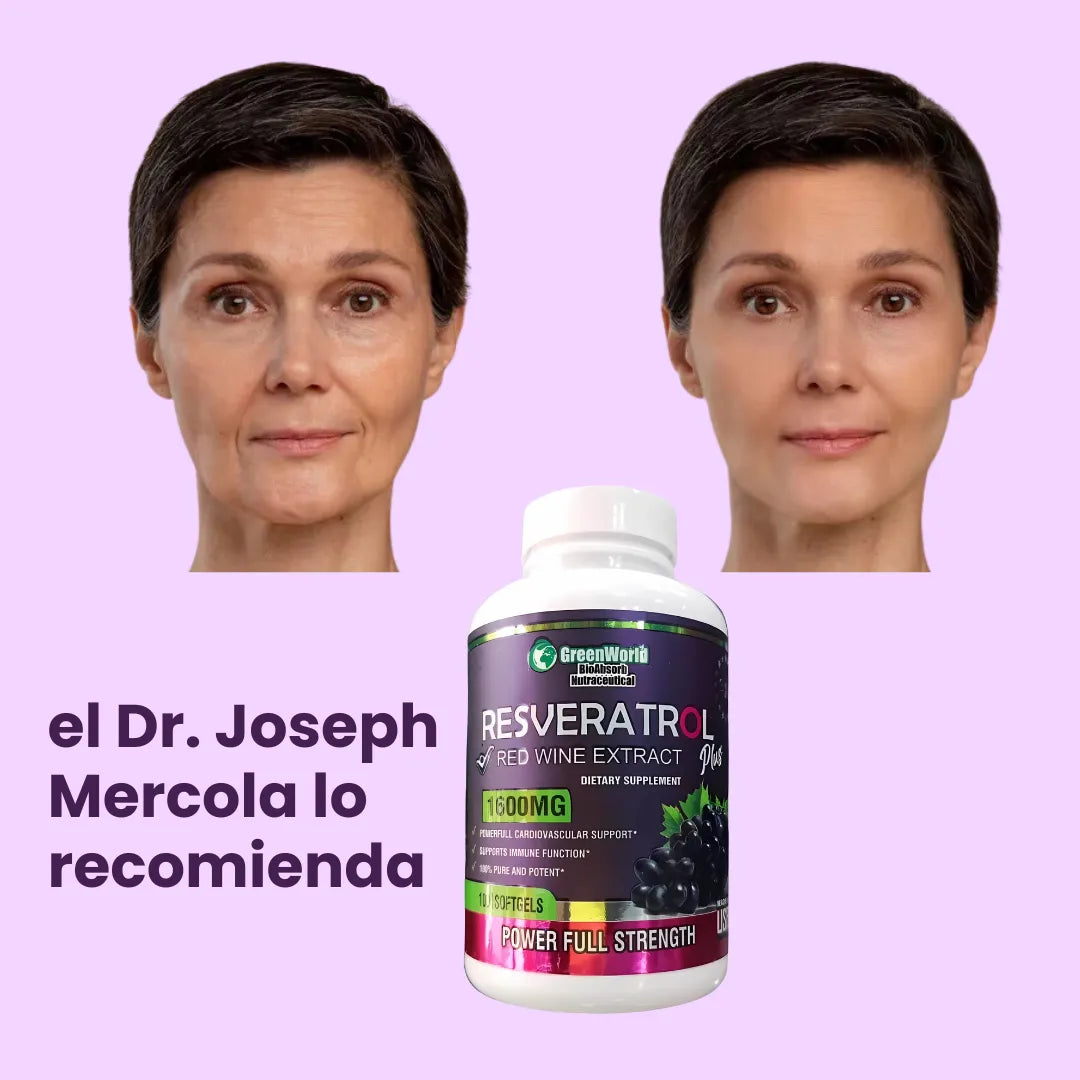 Resveratrol;  Previene el envejecimiento y cuida tu corazón 💊 + Guia completa de salud